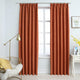 VIDAXL -Vorhänge Blackout mit Haken 2 ST 140x225 cm Rost -Colored