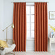 VIDAXL -Vorhänge Blackout mit Haken 2 ST 140x245 cm Rost -Colored