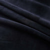 Vidaxl Vorhang Blackout mit Ringen 290x245 cm Samt schwarz