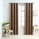 Vidaxl -Vorhang verdammt mit Ringen 2 ST 140x225 cm Samt Beige