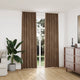 VIDAXL -Vorhänge Blackout 2 STs mit Haken 140x245 cm Samt Beige