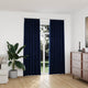 VIDAXL -Vorhänge Blackout 2 STs mit Haken 140x225 cm Samtblau