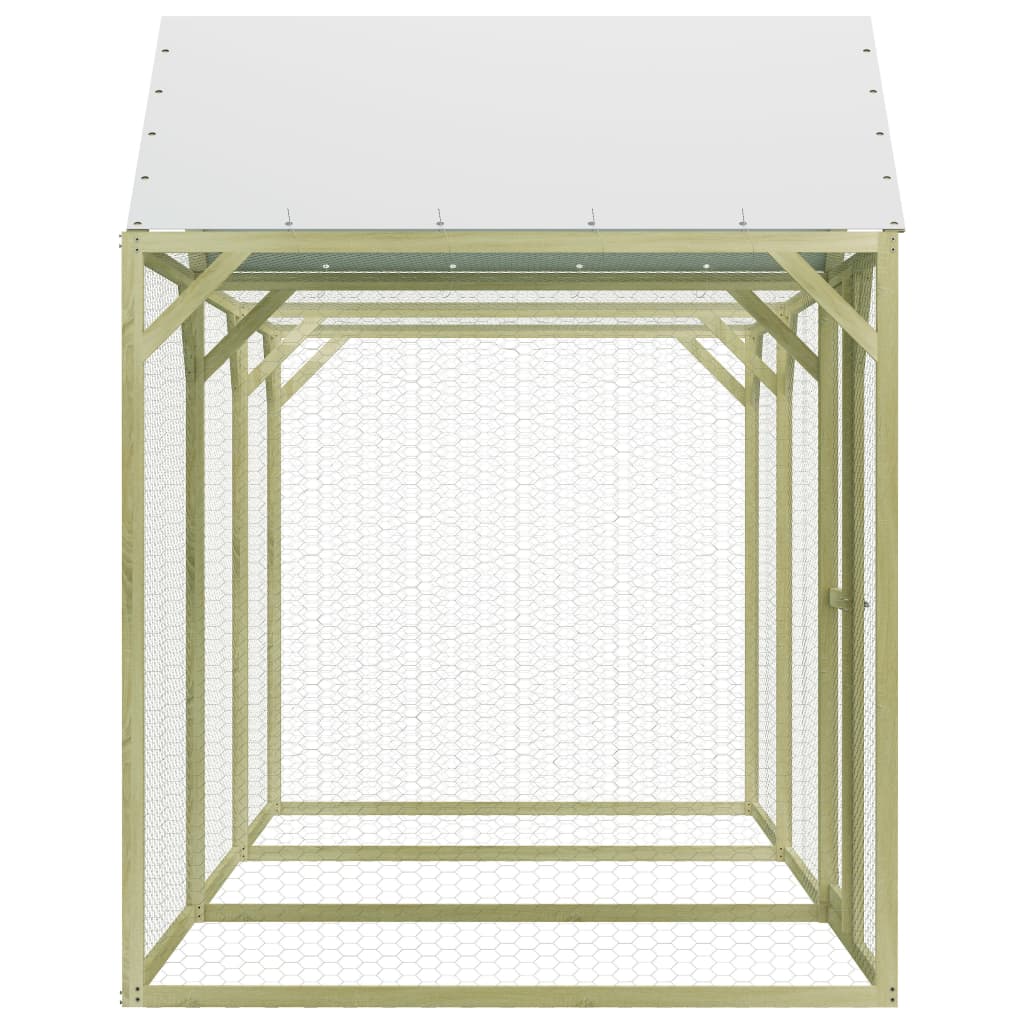 VIDAXL -Hühner Coop 4,5x1,5x2 m imprägnierte Kiefer