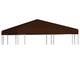 VIDAXL PRIED ROEK 310 g m² 3x3 m braun
