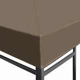 VIDAXL VORED RAACH 310 G M² 3x4 m Taupe - afbeelding 3
