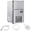 Vidaxx Eiswürfelbereiter Silber 43 x 40 x 71 cm Edelstahl