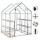 Vidaxl Tuinkas mit 8 Regalen 143x143x195 cm
