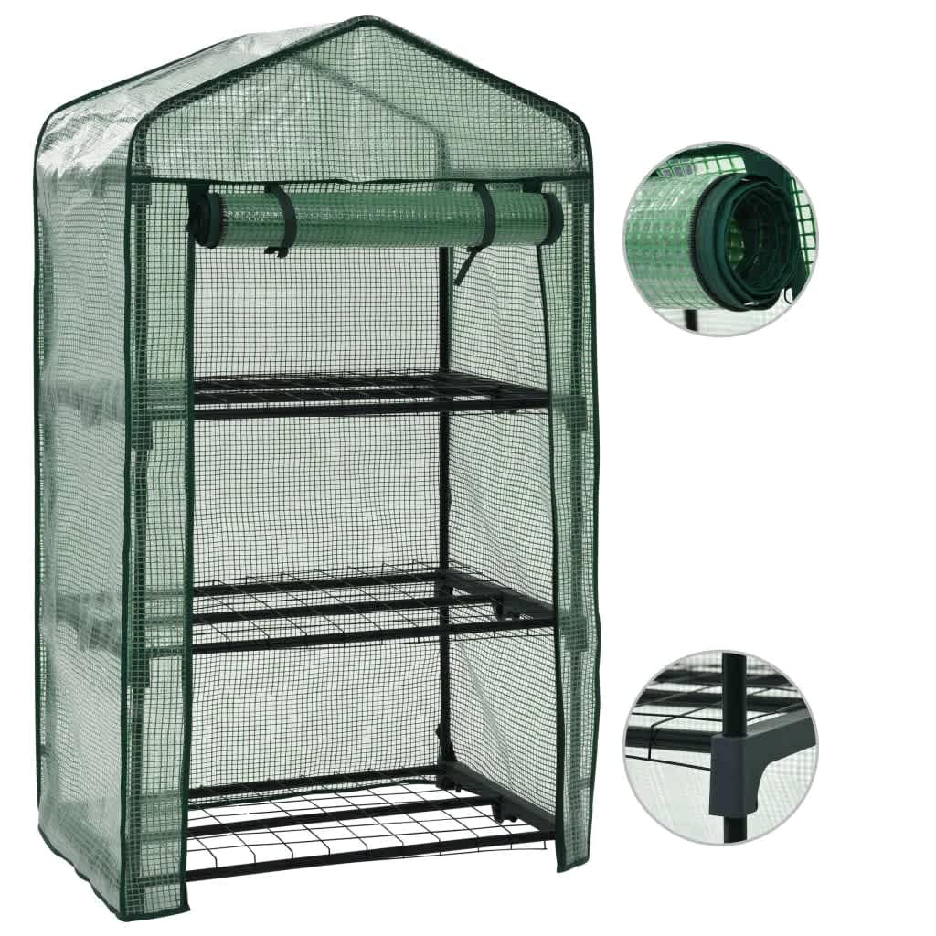 Vidaxl Mini-Gas 3-Layer 69x49x125 cm