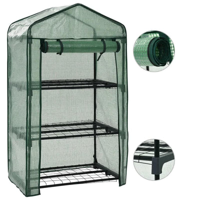 Vidaxl Mini-Gas 3-Layer 69x49x125 cm