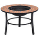 Vidaxl Fire Bowl Mosaic 68 cm Keramik Terrakotta -gelöscht