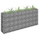 Vidaxl Gabion -Pflanzer erhöht 180 x 30 x 90 cm verzinkter Stahl