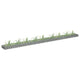 Vidaxl Gabion -Pflanzer vermehrte 360x30x10 cm verzinkter Stahl