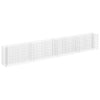 Vidaxl Gabion -Pflanzer vermehrte 360x30x60 cm verzinkter Stahl