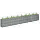Vidaxl Gabion -Pflanzer vermehrte 360x30x60 cm verzinkter Stahl