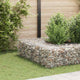 Vidaxl Gabion Pflanzer erhöhter Würfel 40x40x40 cm Stahldraht