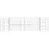 Vidaxl Gabion-Pflanzer H-förmig 260 x 40 x 80 cm Stahldraht