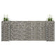 Vidaxl Gabion Planungsbox H-förmig 260x40x100 cm Stahldraht