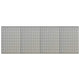 Vidaxl Gaartjenspanelen -Wand -montiert 4 Stcs 40x58 cm Stahl