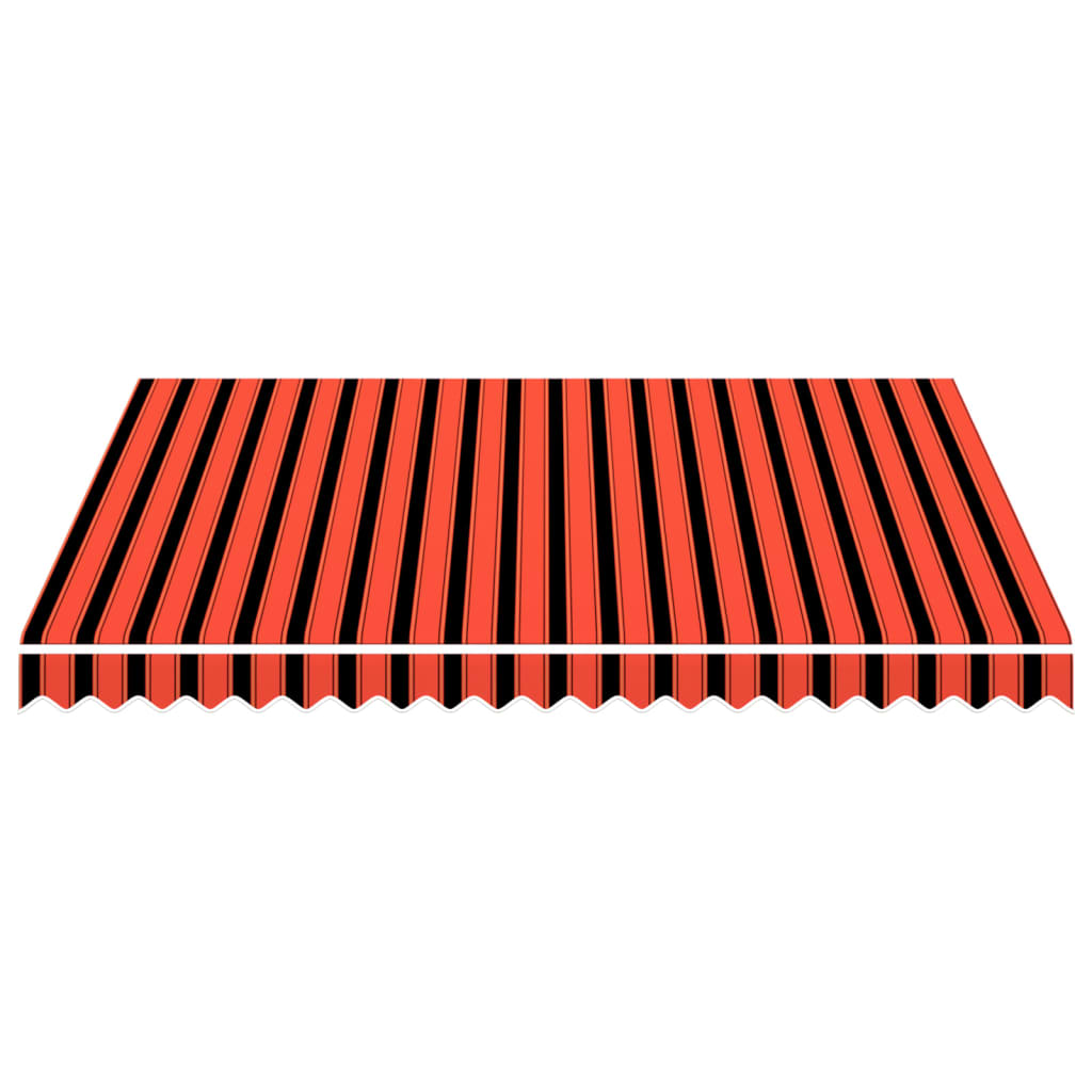 Vidaxl LaFeldoek 300x250 cm Leinwand orange und braun