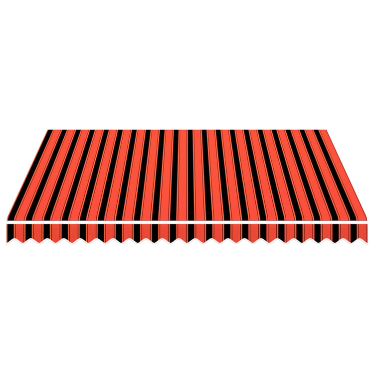 Vidaxl LaFeldoek 300x250 cm Leinwand orange und braun