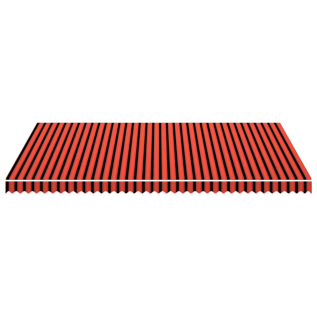 Vidaxl LaFeldoek 500x300 cm Leinwand Orange und Braun