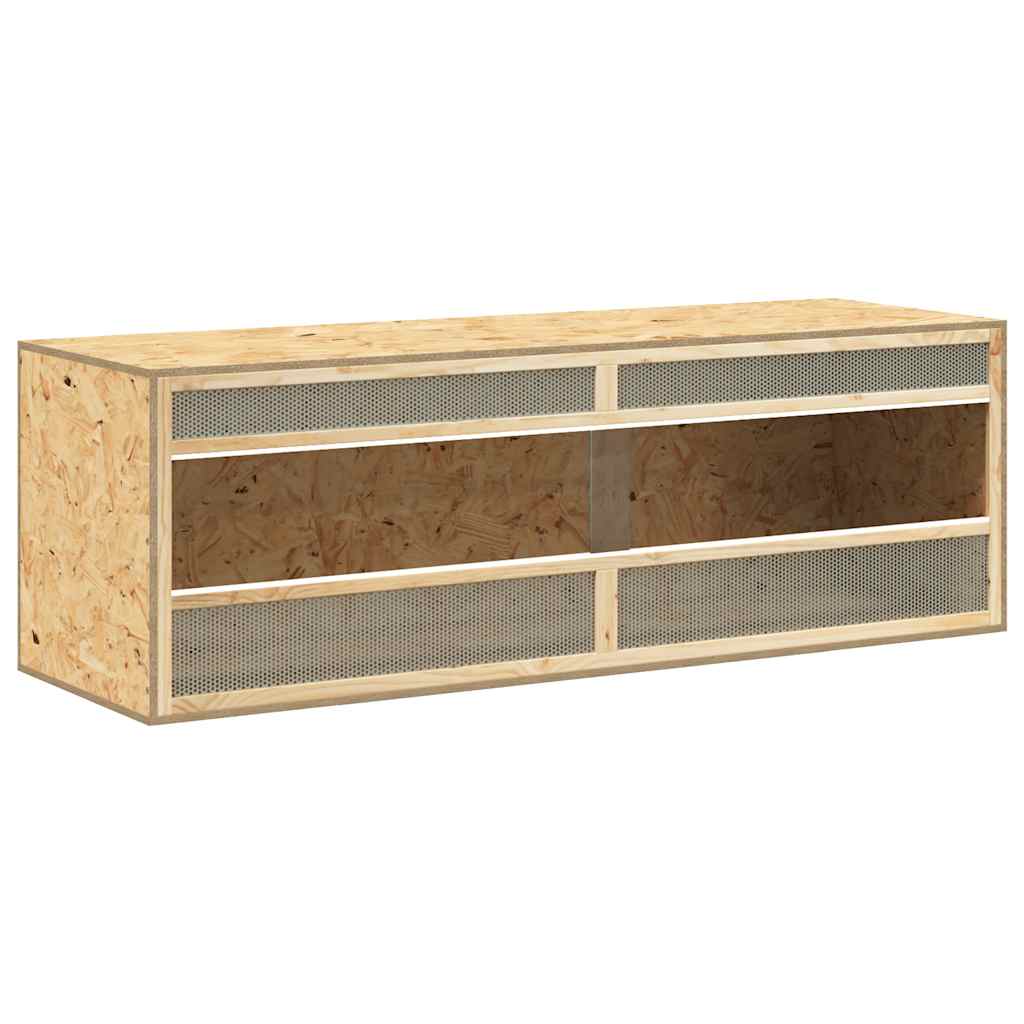 Vidaxl Terrarium 144x46x48 cm verarbeitetes Holz