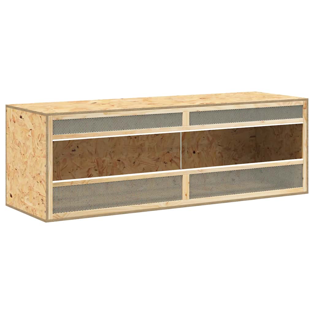 Vidaxl Terrarium 144x46x48 cm verarbeitetes Holz