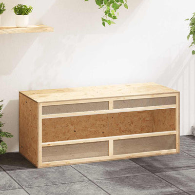 Vidaxl Terrarium 120x50x50 cm verarbeitetes Holz