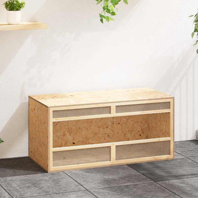 Vidaxl Terrarium 100x47x47 cm verarbeitetes Holz