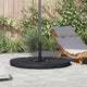 VIDAXL Parasol Mietlüfter -4 ST Schwarz