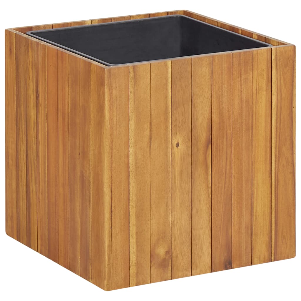 VIDAXL -Pflanzer Einfügen 43.5x43.5x44 cm Feststoff Acaciahout
