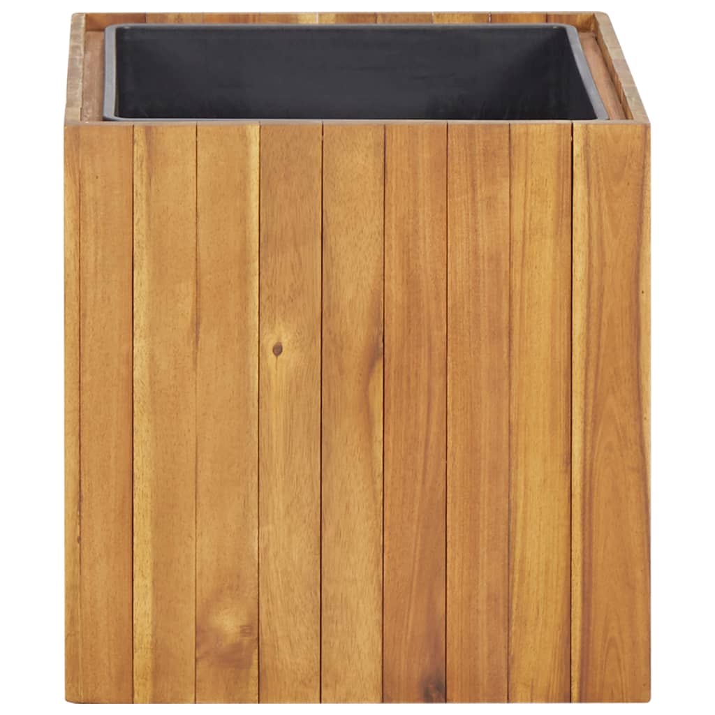 VIDAXL -Pflanzer Einfügen 43.5x43.5x44 cm Feststoff Acaciahout