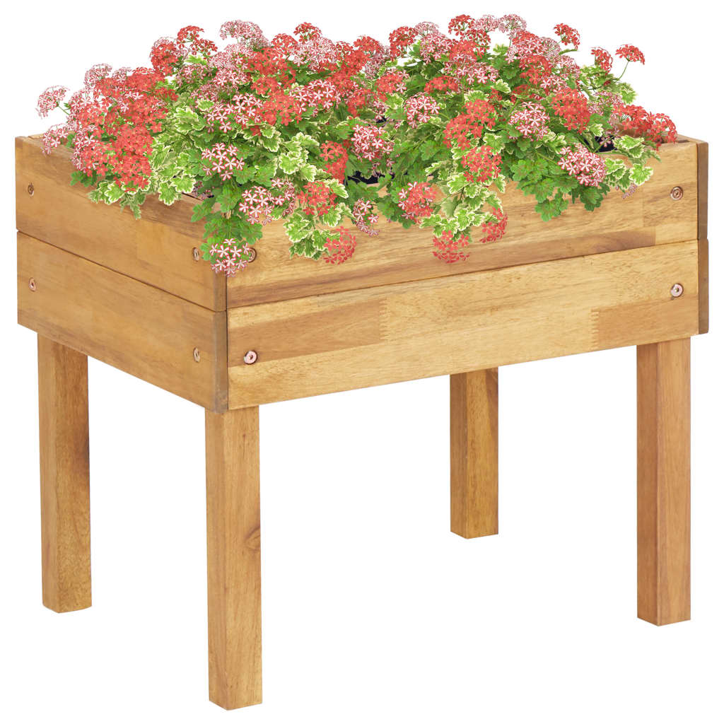 VIDAXL -Planungsbox 50 x 40 x 45 cm fester Akaziahout