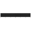 Vidaxl Windschutzscheibe 6 Paneele 800x80 cm Stoff schwarz
