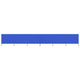 Vidaxl Windschutzscheibe 6 Paneele 800x80 cm Stoff Azure Blau