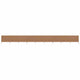 Vidaxl Windschutzscheibe 9 Paneele 1200x120 cm Stofftaupe