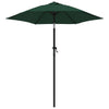 Vidaxl Parasol 200x224 cm Aluminiumgrün