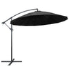 Vidaxl -schwimmendes Parasol mit Aluminiumpol 3 m Anthrazit
