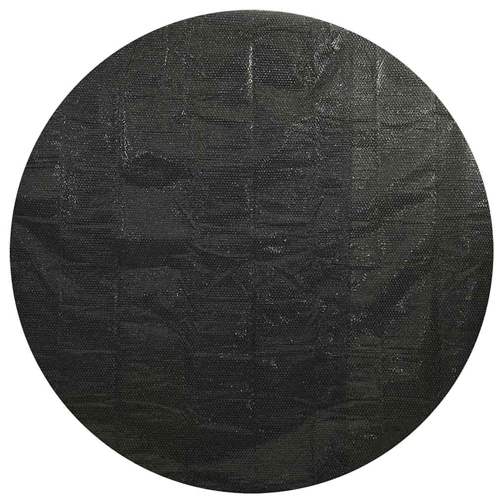 Vidaxl Schwimmbad Abdeckung 488 cm pe schwarz