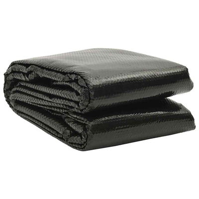 Vidaxl Schwimmbadabdeckung 260x160 cm pe schwarz