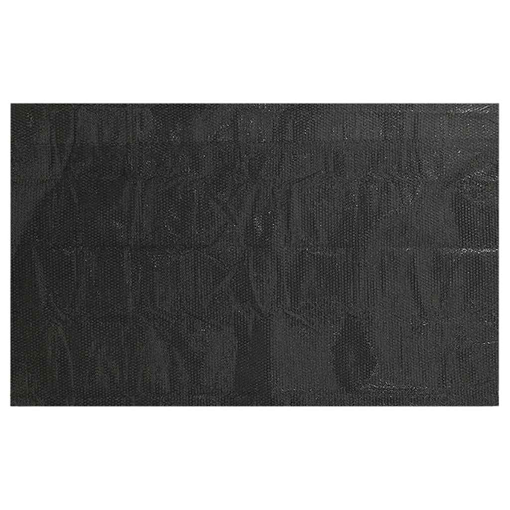 Vidaxl Schwimmbad Abdeckung 450x220 cm pe schwarz