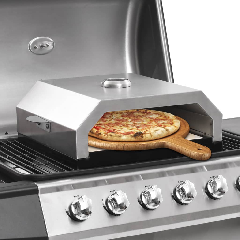 Vidaxl-Pizza-Ofen mit Keramikstein für Gasparkoa-Grillen