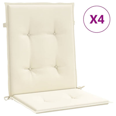 Vidaxl Gartenstuhl Kissen unterer 4 -Stk 100x50x3 cm Oxford Stoffanthrazit