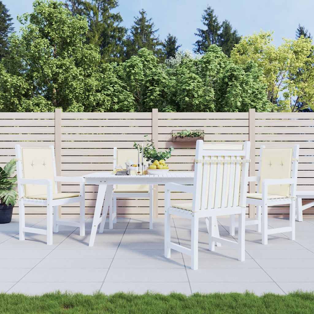 Vidaxl Gartenstuhl Kissen unterer 4 -Stk 100x50x3 cm Oxford Stoffanthrazit