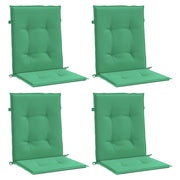 Vidaxl Gartenstuhl Kissen unterer 4 -Stcs 100x50x3 cm Oxford Fabric Green - afbeelding 3