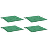 Vidaxl Gartenstuhl Kissen 4 ST 40x40x3 cm Oxford Stoff grün