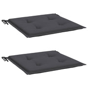 Vidaxl Gartenstuhl Kissen 2 ST 50 x 50 x 3 cm Oxford Stoffanthrazit -gelöscht - afbeelding 3