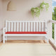 Vidaxl Garden Bench Kissen 200x50x3 cm Oxford Stoff rot