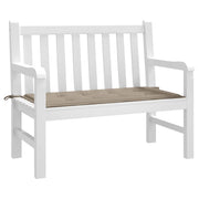 Vidaxl Garden Bench Kissen 100x50x3 cm Oxford Stofftaupe - afbeelding 3