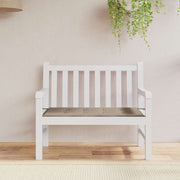 Vidaxl Garden Bench Kissen 100x50x3 cm Oxford Stofftaupe - afbeelding 1